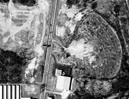 South Dort Drive-In Theatre - Aerial - Photo From Terraserver (newer photo)